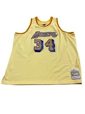 Mitchell & Ness Hardwood Classics 1996-97 Shaquille O'Neal #34 Lakers Jersey 4XL