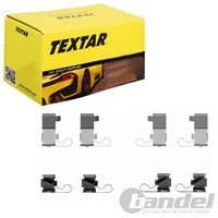 Textar MONTAGE-SATZ BremsbelÄGe ZubehÖR Hinten Passend FüR Toyota Avensis Camry