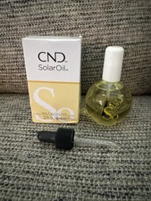 CND Solar Oil Nail  Cuticle conditioner Jojoba Oil and Vitamin E 2.3 oz