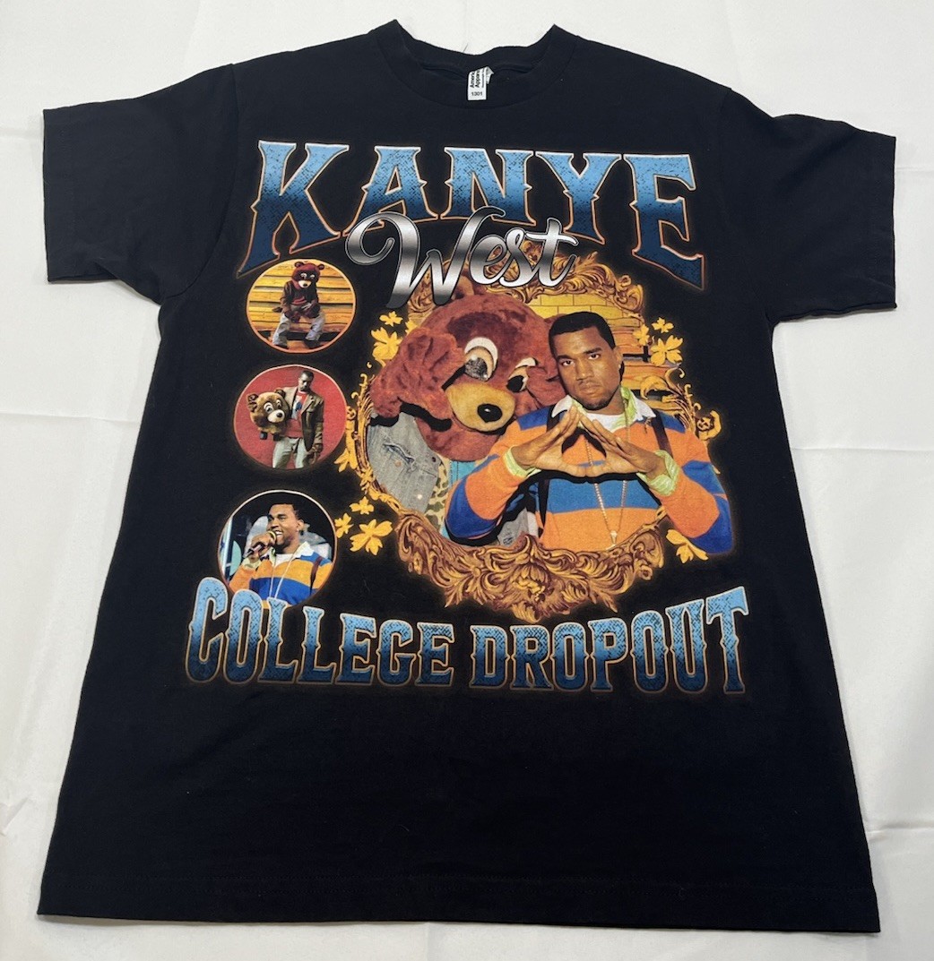 Kanye West/The College Dropout T-Shirt Mens Adult Medium American Apparel Rare