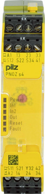 Pilz Not-Aus-Schaltgerät Schaltgerät Not-Aus-Schalter PNOZ s4 48-240VACDC 3 n/o