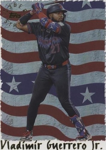 Vladimir Guerrero Jr. 2025 Topps Archives Aqua Scope /75 Blue Jays
