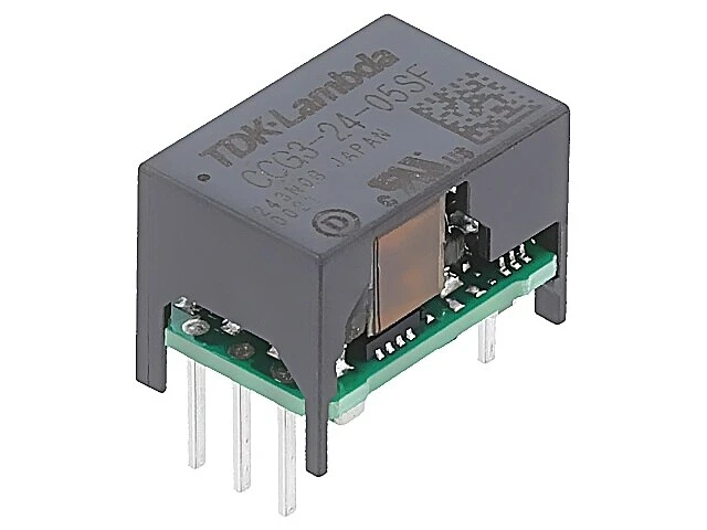 CCG3-24-05SF Wandler: DC/DC 3W UEing: 9-36VDC UAusg: 5VDC IAusg: 600mA THT TDK-L - Bild 1 von 1