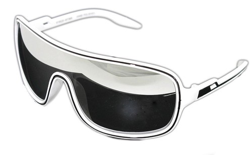Retro Turbo Sunglasses Classic 80s Eyewear Pilot Hip Hop Plastic Fashion UV 100% - Picture 7 of 7