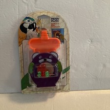 PENN PLAX Toy 2002 Purple Bear With Mirror