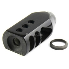 HOT Tanker Style Muzzle Brake Triangular Baffl 5/8x24 Pitch for .308