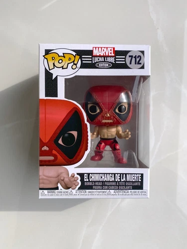 Funko Pop! Vinilo Marvel DEADPOOL #712 El Chimichanga de la Muerte | NUEVO Y EMBALAJE ORIGINAL