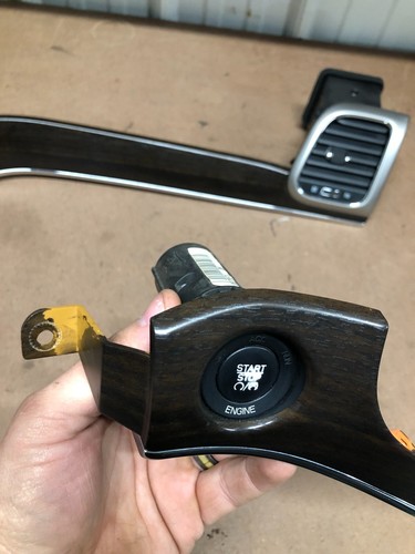 11-16 GRAND CHEROKEE LH RH Ignition Bezel Dash Vent Dark Woodgrain Trim Set OEM - Bild 8 von 21