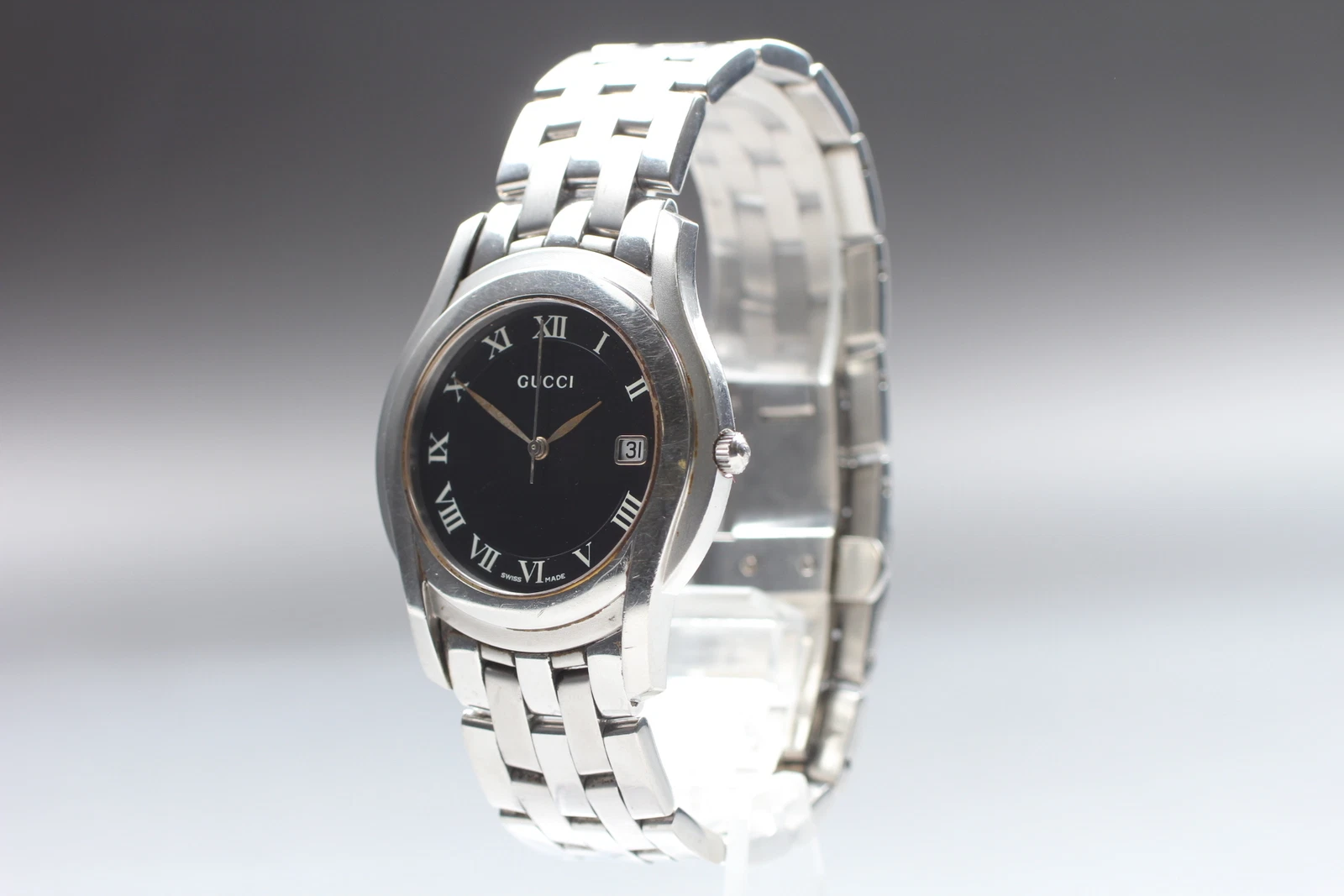 [Exc+4] Montre Homme Gucci 5000M Quartz Date Du JAPON