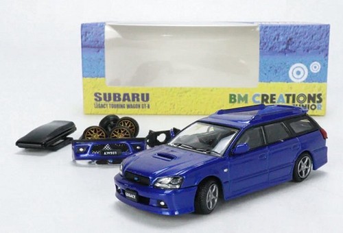 SUBARU Legacy e-Tune ii - 2002 - blue - BM Creations 1:64