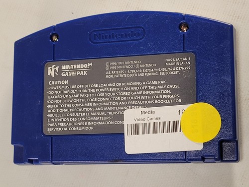 Madden NFL 2001 Nintendo 64 N64 Blue Game Cart Football - Picture 4 of 4