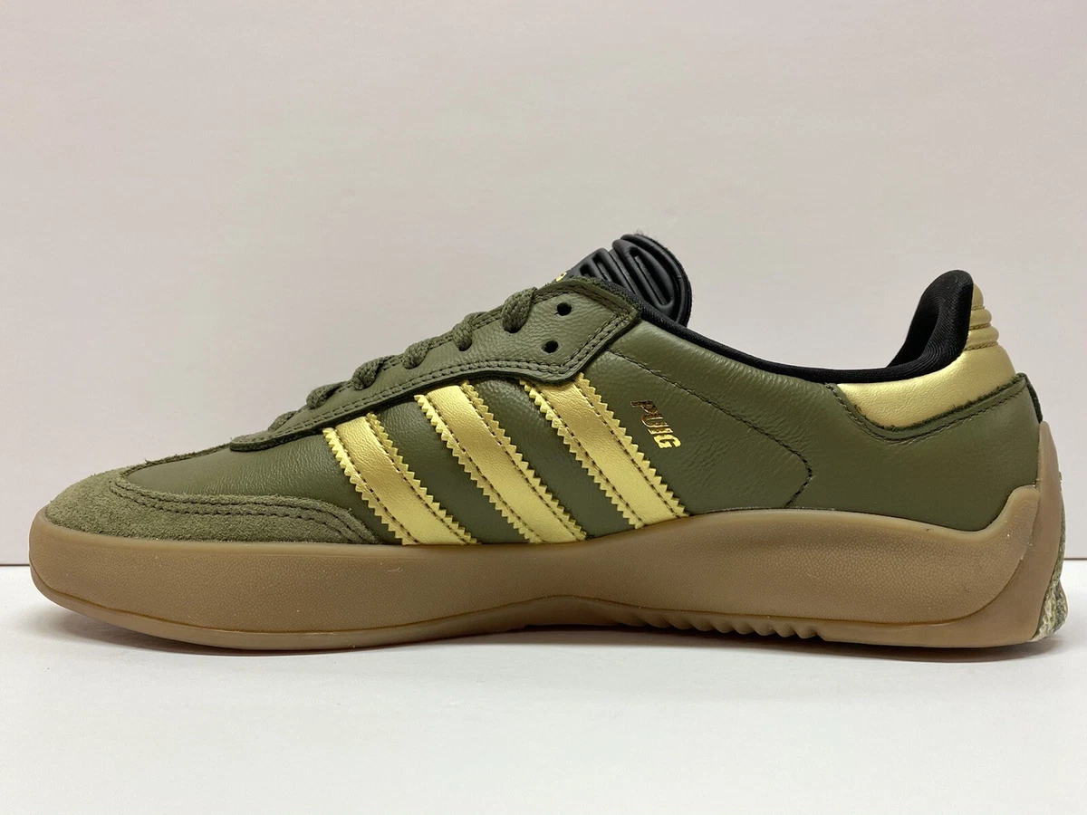 Palace x Adidas Puig Samba 'Olive Gold' SZ 8 (HQ6100) *IN-HAND