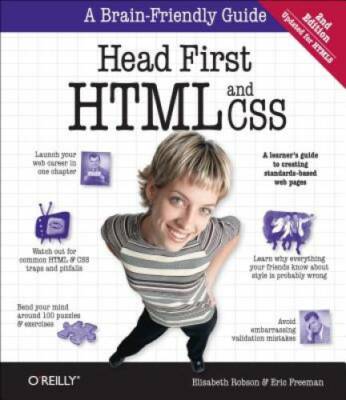 Head First HTML and CSS: A Learner's Guide to Creating Standards-Based We - GOOD