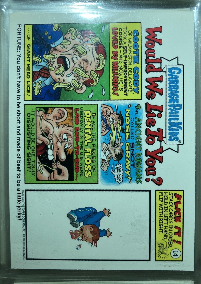 Garbage Pail Kid Card- Trumped Trevor 2004 | eBay