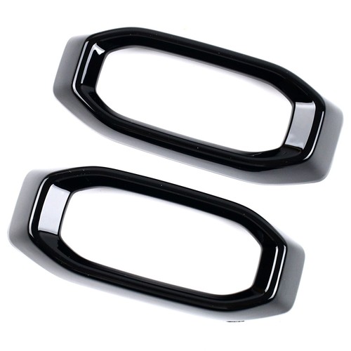 Cubierta de aire acondicionado de ventilación lateral para tablero de instrumentos negro para Jetour T2, Traveller 2023-2025 2 piezas - Imagen 5 de 8