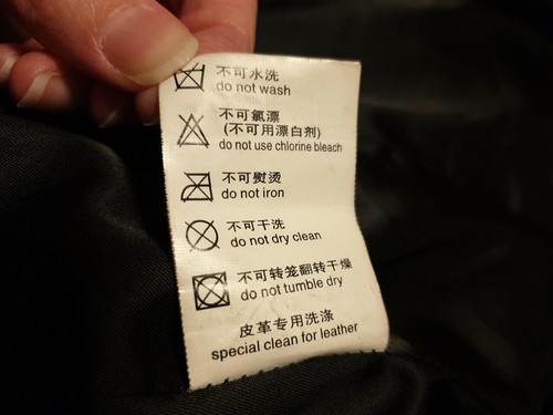 Womens Etam leather jacket size 38 black goatskin frill detail lined beautiful - Picture 6 of 12