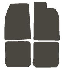 For VW Beetle Classic 1950-2003 Hitech Dark Grey Premium Tailored Car Mats