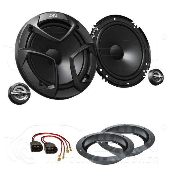Jvc Lautsprecher FüR Vw Golf V / 5 2003-2008 Front Vorn TüR 2-Wege 300W #AG0O-image