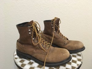 red wing lace up