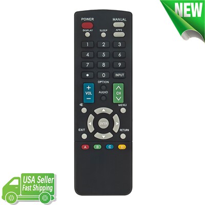 GB244WJSA Replaced Remote Control for Sharp TV 4T-B60CJ1U 4T-B70CJ1U 4TB80CJ1U
