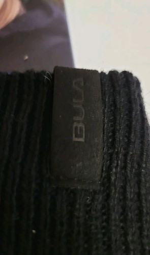 Bula Merino Wool Blend Hat Skully Adult Beanie Black Gray One Size ## 2-Pack ## - Picture 10 of 10