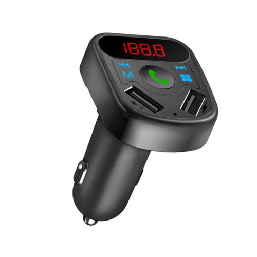 LCD Display Vehicle MP3 Player Dual USB Charge Multi Function Hands Free Player - 第 1/12 張圖片