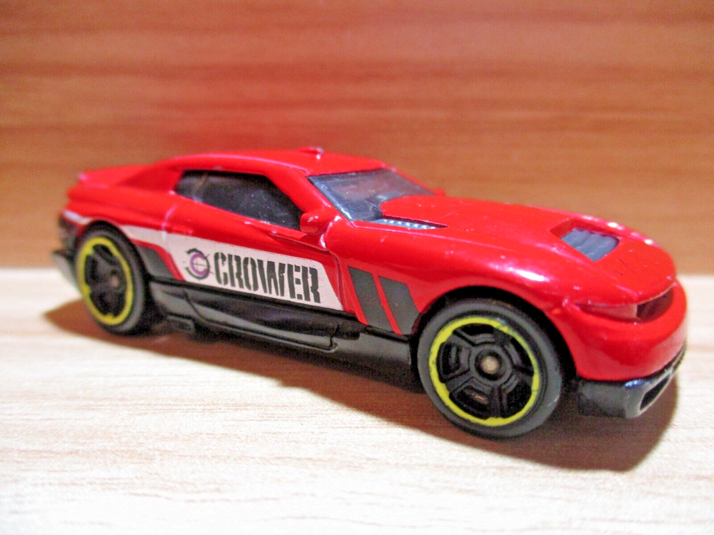 Hot Wheels D-Muscle 2014 Crower Car 1:64 Scale Loose Red Miniature Toy Car