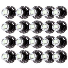 20pcs Ice Blue T4 T4.2 Neo Wedge Led Bulbs Instrument Cluster Dashboard Lights