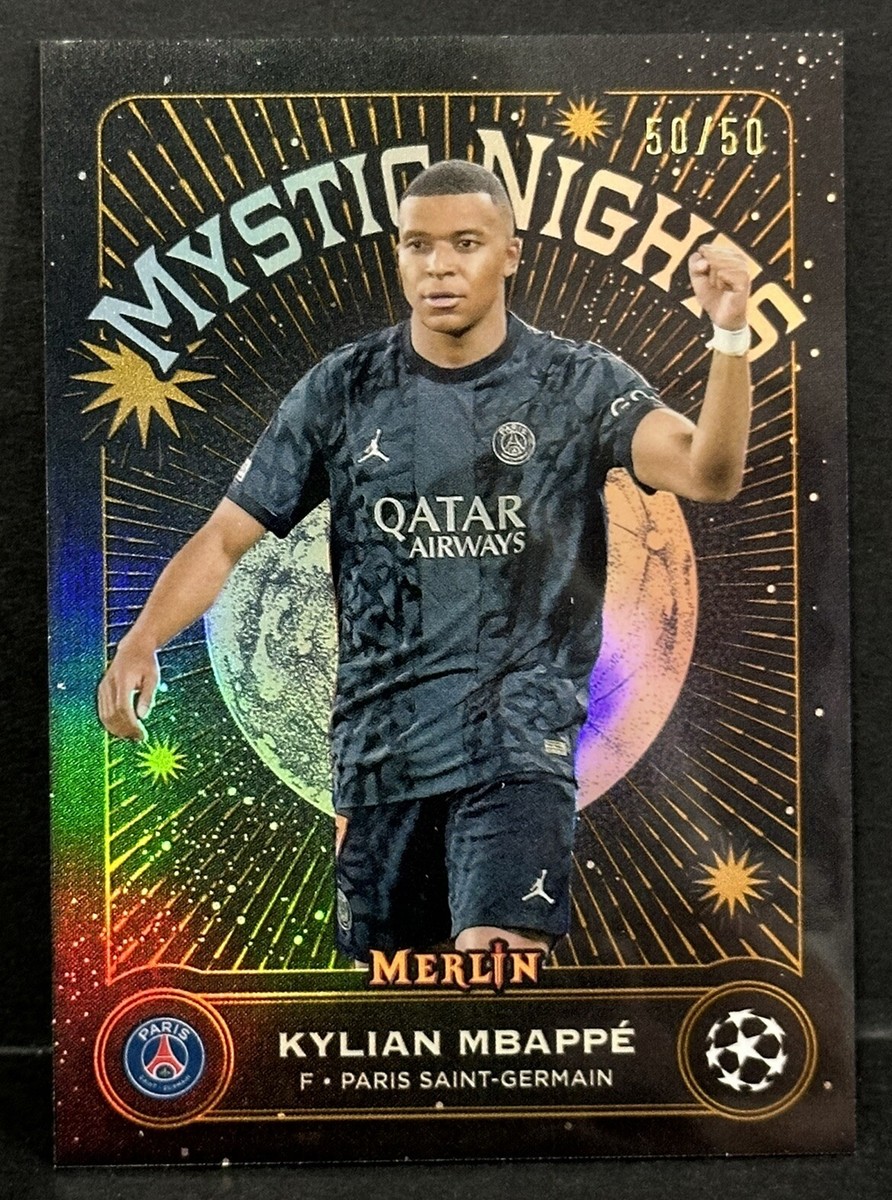 2023-24 Merlin UEFA Club Competitions Kylian Mbappe Mystic