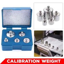 Steel Calibration Weights Set 1g to 500g Nickel Plated 1?19pcs for Digital Scale