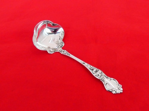 Wallace Sterling Silver Violet Sauce Ladle RU-11