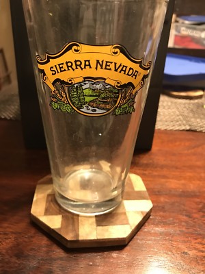 Original Sierra Nevada Pint Beer Glass Vintage Original Colors Rare Ebay