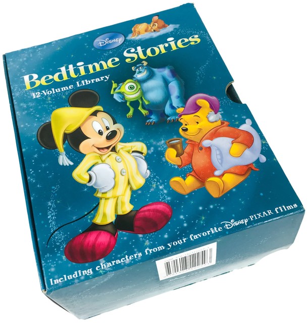 Disney Bedtime Stories 12volume Library Hardcover Excellent. R9 eBay