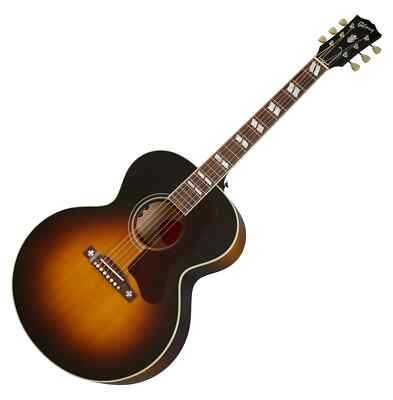 Gibson J-185 Original Vintage Sunburst Jumbo Gitarre Original Acoustic Koffer