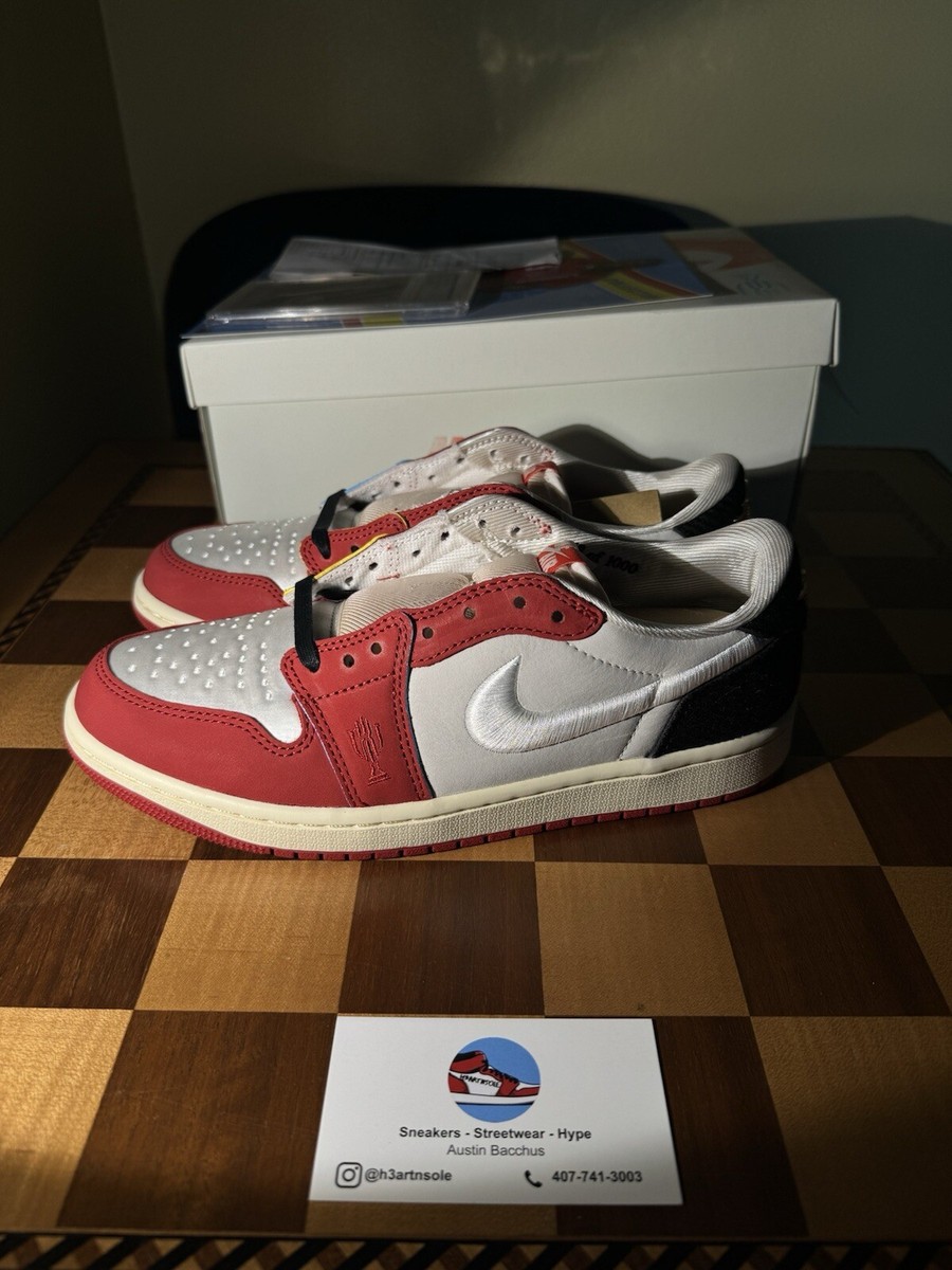 Mens Size 7 Nike Air Jordan 1 Retro Low OG Trophy Room Home FN0432