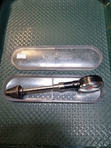 comprobador de compresión motómetro vintage con folleto original - Imagen 9 de 16