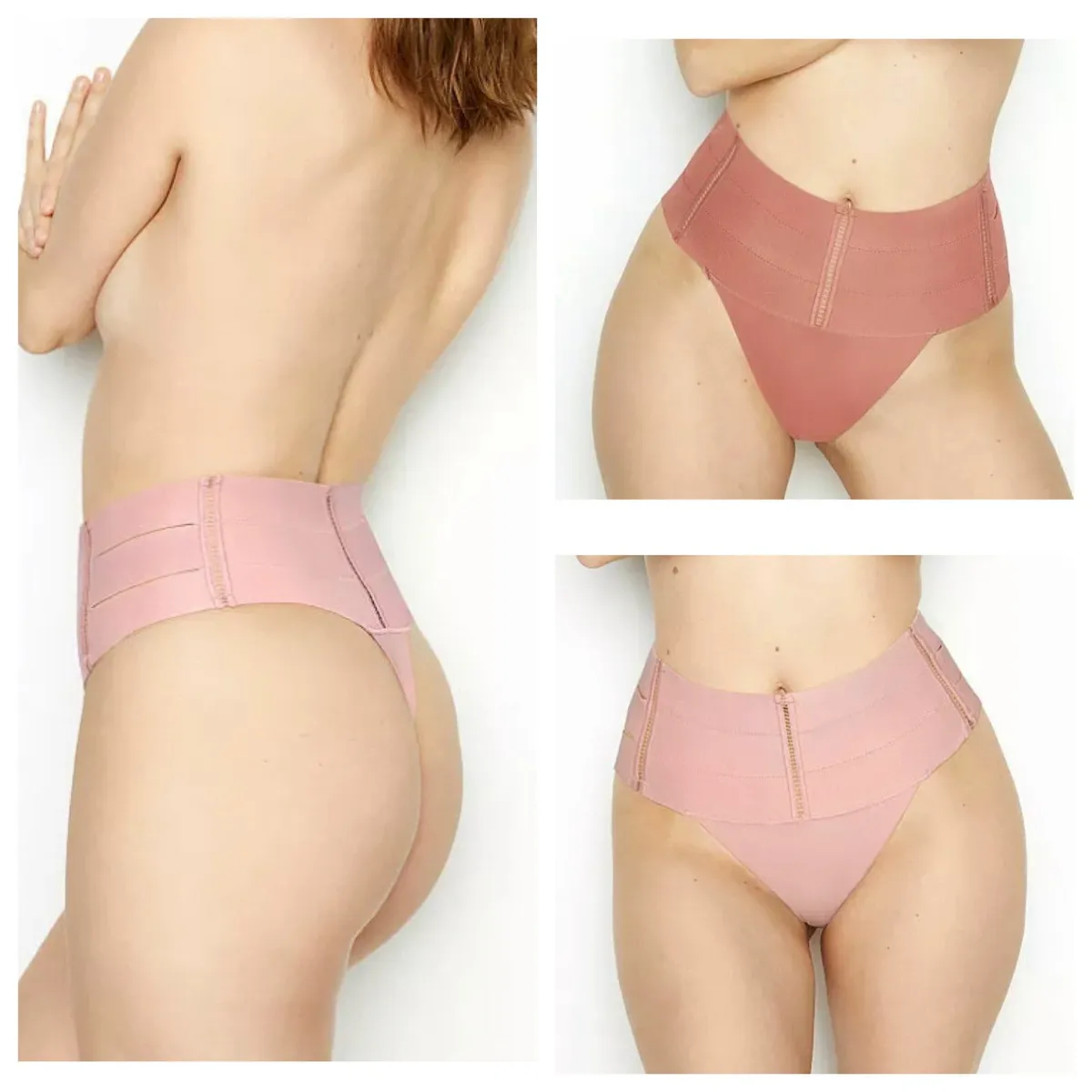 BODY BY VICTORIA SECRET Studio Collection High-rise Waist Thong