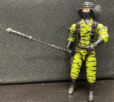Figurine GI JOE Cobra Ninja Force NUNCHUCK 1991 - 3,75 Pouces - Main Droite Erronée - Occasion