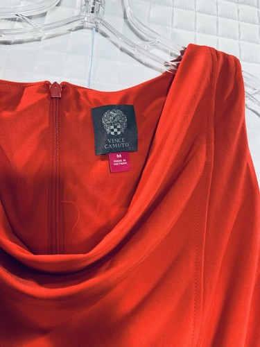 Vince Camuto Women's Jumpsuit Size M Orange Pre Own - Afbeelding 2 van 9