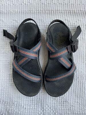 SZ 8 Chaco Men\'s Navy and Black Sandals Chaco Z/Cloud Sandals Men main image 4