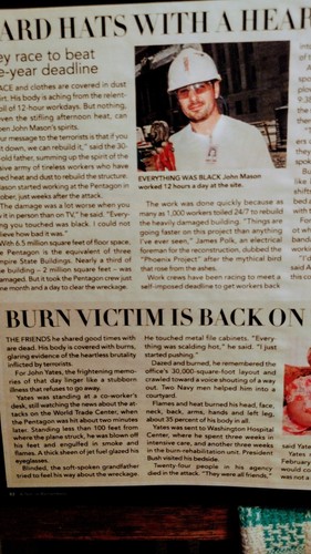 9/11 SPECIAL COMMEMORATIVE EDITION 1 YEAR LATER A NATION REMEMBERS PAPERBACKBOOK - Picture 13 of 24