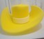 Jumbo Foam Cowboy Hat – Giant 30-Gallon Oversized Yellow Western Costume Hat