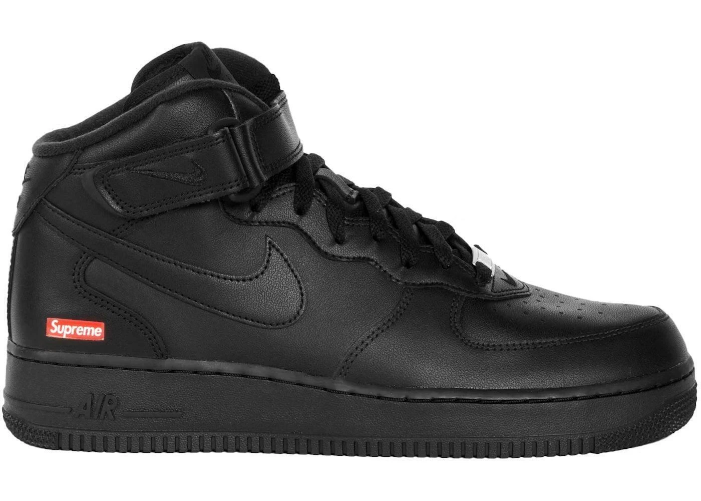 Nike Air Force 1 Mid Supreme Noir