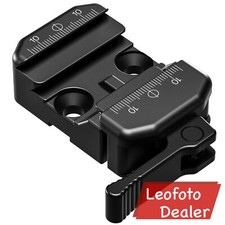 Leofoto LSC-40 Picatinny, ARCA Bipod Clamp A.R.M.S. 17S Style
