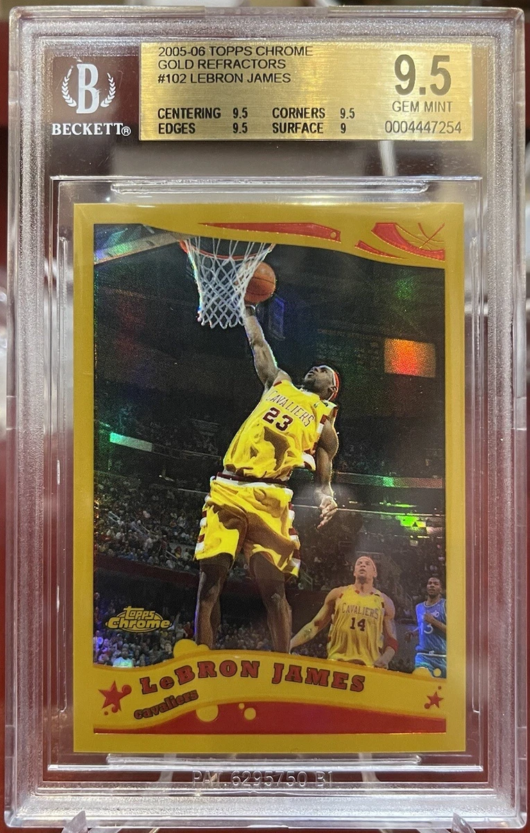 2005-06 Topps Chrome - LeBron James #102 for sale | eBay