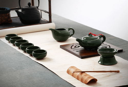 1pc Teapot 6pcs Tea Cup Ceramics Tea Pot Chinese Tea Ceremony Kung Fu Tea Suit - Bild 6 von 16