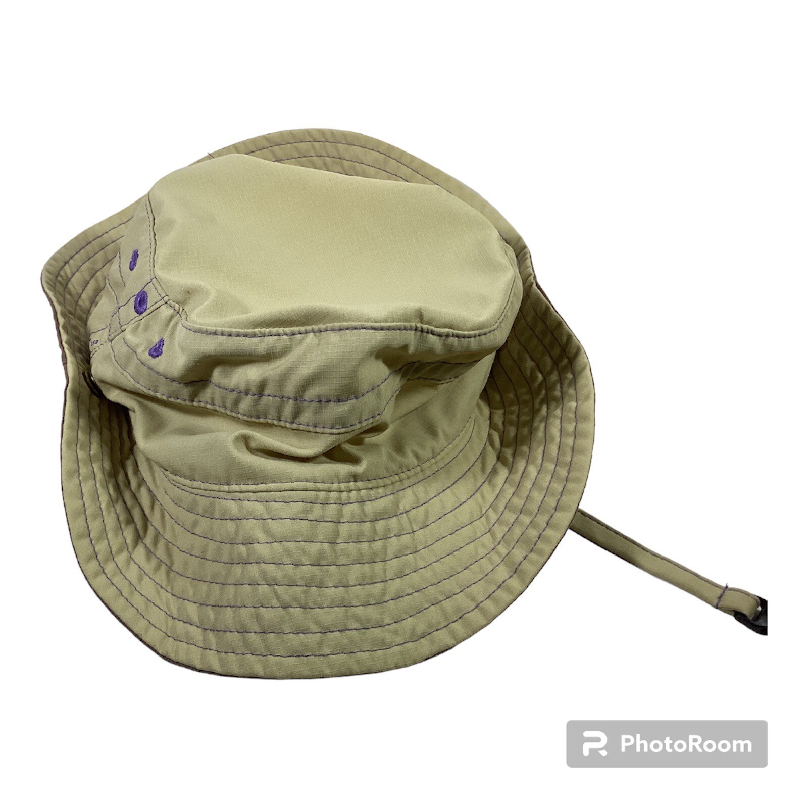 REI co-op Vented Bucket Sun Hat Cap Fisherman Strap Hiking Youth Size 7-14