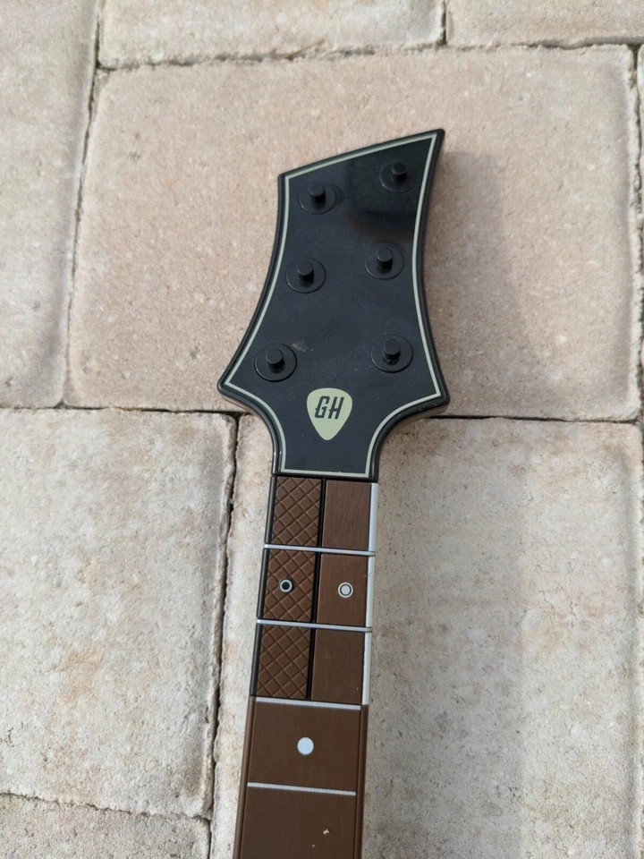 Lot of Two Guitar Hero Live Guitars for XBOX 360/PS4 Black GUITARS ONLY UNTESTED - Image 4 of 4