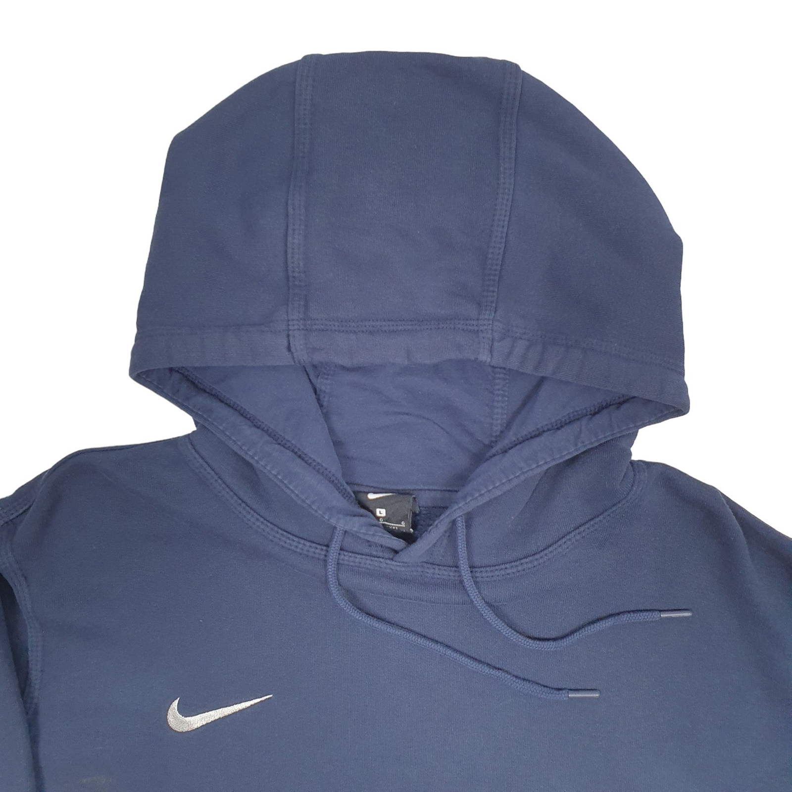 NIKE Hoodie Cotton Jumper Sweatshirt Mens L image 2