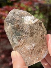 Smoky / Smokey Elestial Crystal Freeform 269g 12